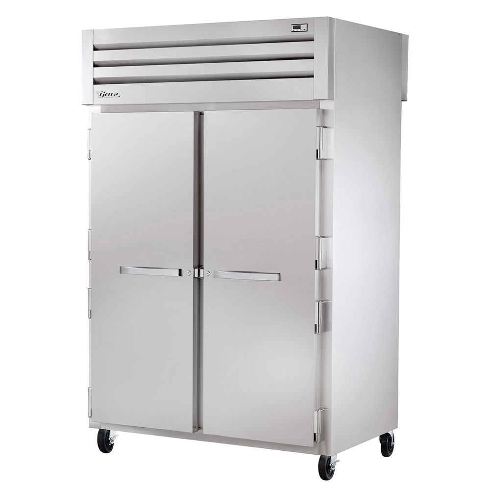 True STA2RPT-2S-2G 52.63" Two Section Pass-Thru Refrigerator, (2) Solid Door, 115v