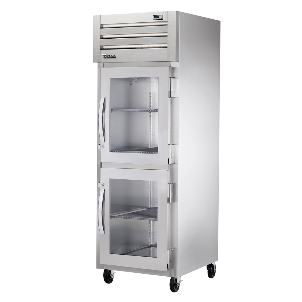 True STG1R-2HG 27.5" Single Section Reach-In Refrigerator, (2) Glass Door, 115v