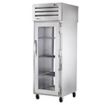 True Refrigeration STG1RPT-1G-1G 27.5" Single Section Pass-Thru Refrigerator, (1) Glass Door, 115v
