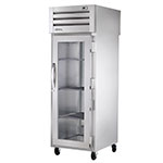 True Refrigeration STG1RPT-1G-1S 27.5" Single Section Pass-Thru Refrigerator, (1) Glass Door, 115v
