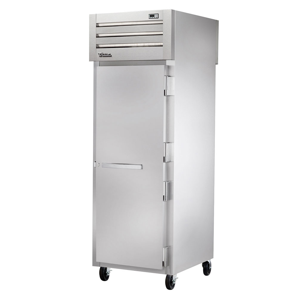 True STG1RPT-1S-1G 27.5" Single Section Pass-Thru Refrigerator, (1) Solid Door, 115v