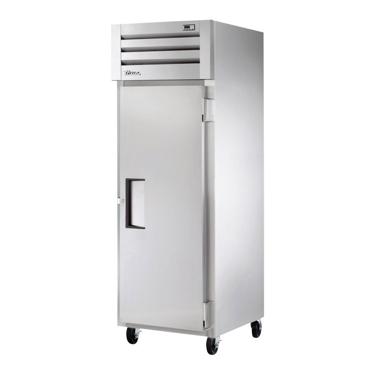 True STM1F-1S 27-1/2" Reach-In Freezer - 1-Section, Solid Full Door, Stainless/Aluminum 115v