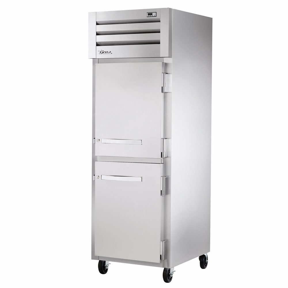True STR1R-2HS 27.5" Single Section Reach-In Refrigerator, (2) Solid Door, 115v