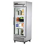 Refrigerator, Reach-In, 1 Section/Glass Door, 19 cu ft