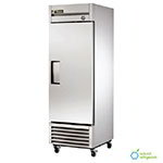 True Refrigeration T-23F LH Freezer, Reach-In, 1 Section/SS Door, Left Hinge, 23 cu ft