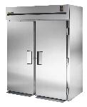 True STA2FRI-2S 68-in Roll-In Freezer w/ 2-Solid Doors & Locks, Stainless Exterior