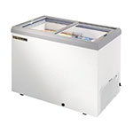 True Refrigeration TFM-41FL BK 41.38-in Horizontal Freezer w/ 2-Flat Sliding Lids & Locks, Black