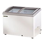 True TFM-51AL BK 51.25-in Horizontal Freezer w/ 2-Angled Sliding Lids & Locks, Black
