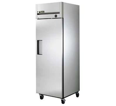 True Refrigeration TM-24 Top Mount Reach In Refrigerator w/ Solid Doors, 24-cu ft