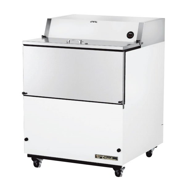 True TMC-34 8-Crate Milk Cooler - Side Lift Doors, 115v