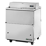 True TMC-34-DS-SS 8-Crate Milk Cooler - Side Lift Doors, 115v