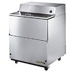 True TMC-34-S-SS 8-Crate Milk Cooler - Side Lift Doors, 115v