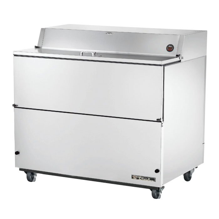 True TMC-49-S 12-Crate Milk Cooler - Side Lift Doors, 115v
