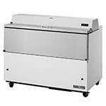 True TMC-49-SS 12-Crate Milk Cooler - Side Lift Doors, 115v