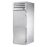True STR1HRI-1S 35-in Roll-In Heated Cabinet w/ Solid Door & Lock, Stainless
