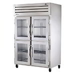 True Refrigeration STR2H-4HG 52.63-in Reach-In Heated Cabinet w/ 2-Glass Half Doors & Locks, Stainless