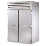 True STR2HRI-2S 68-in Roll-In Heated Cabinet w/ 2-Solid Doors & Locks, Stainless