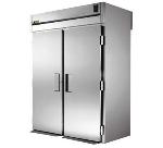 True STR2RRT89-2S-2S 68-in Roll-Thru Refrigerator w/ 2-Solid Front & Rear Doors, 89-in H, Stainless