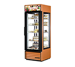True Refrigeration G4SM-23 COP 27.5-in Reach-In Merchandiser w/ Hinged Glass Door, Copper