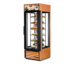 True Refrigeration G4SM-23-RGS COP 27.5-in Reach-In Specialty Merchandiser w/ Hinged Glass Door, Copper