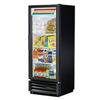 True GDM-12-LD 25" Refrigerated Merchandiser - 1-Door, 3-Shelf, 12 cu ft, LED, White