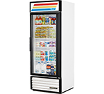 True Refrigeration GDM-26 WHT 30-in Refrigerated Merchandiser w/ Glass Hinged Door & 4-Shelf, White