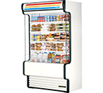 True Refrigeration TAC-48GS WHT 48-in Vertical Air Curtain Merchandiser w/ Plexiglass Side Panels, White