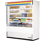 True Refrigeration TAC-72 72-in Vertical Air Curtain Merchandiser w/ 8-Shelf, White