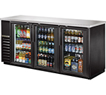 True Refrigeration TBB-24-72G 73.13-in Back Bar Cooler w/ (84) 6-Pack Capacity, Galvanized Interior