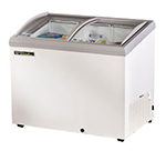 True TFM-41AL WHT 41.38-in Horizontal Freezer w/ 2-Angled Sliding Lids & Locks, White
