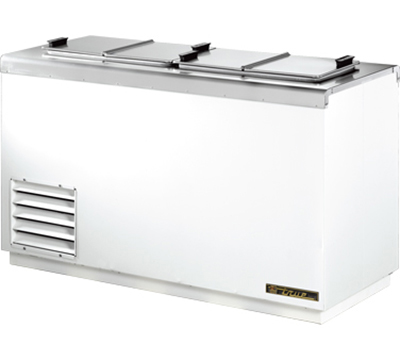 True THDC-4SF 54" Ice Cream Dipping Cabinet - (10)3-Gal Can Capacity, White 115v