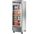 True Refrigeration TS-23FG 27-in Reach-In Freezer w/ Glass Door, 3/4-hp, Stainless
