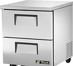 True Refrigeration TUC-27D-2 27.63-in Undercounter Refrigerator w/ 2-Drawers, Stainless Exterior