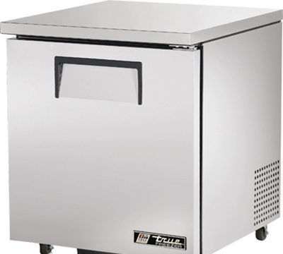 True TUC-27F-ADA 27" Undercounter Freezer - 1-Solid Door, Aluminum/Stainless, ADA