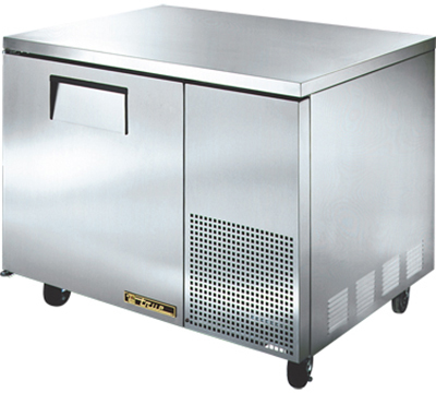 True Refrigeration TUC-44-HD 44.5-in Deep Undercounter Refrigerator w/ Solid Door, All Stainless