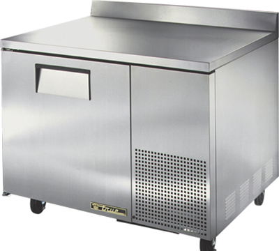 True Refrigeration TWT-44F-HD 44.5-in Deep Work Top Freezer w/ Solid Door, Stainless Exterior