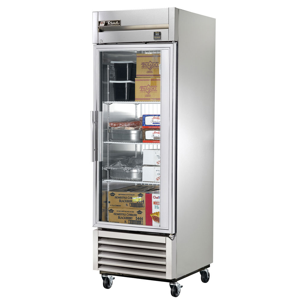 True TS-23FG 27" Single Section Reach-In Freezer, (1) Glass Door, 115v