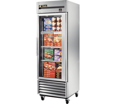 True TS-23FG-LD 27" Single Section Reach-In Freezer, (1) Glass Door, 115v