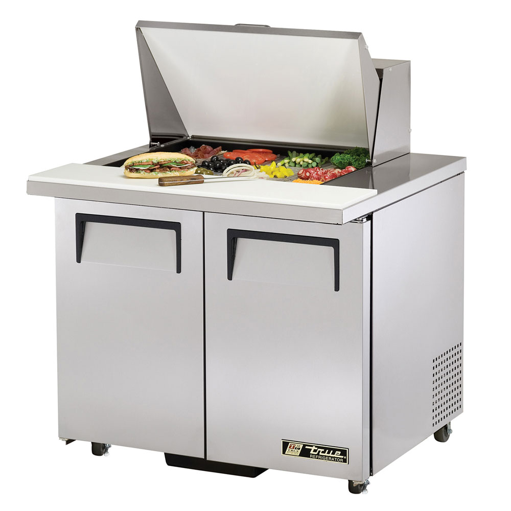 True TSSU-36-12M-BADA 36.38" Sandwich/Salad Prep Table w/ Refrigerated Base, 115v