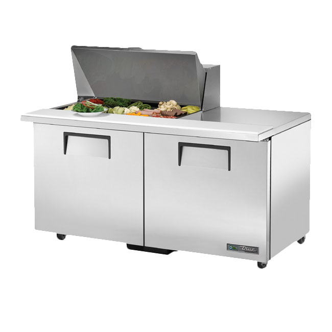 True TSSU-60-15M-BADA 60.38" Sandwich/Salad Prep Table w/ Refrigerated Base, 115v