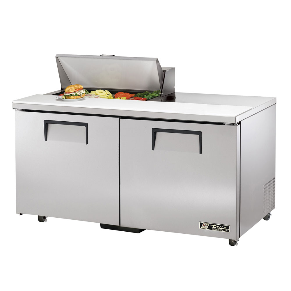 True TSSU-60-8-ADA 60.38" Sandwich/Salad Prep Table w/ Refrigerated Base, 115v