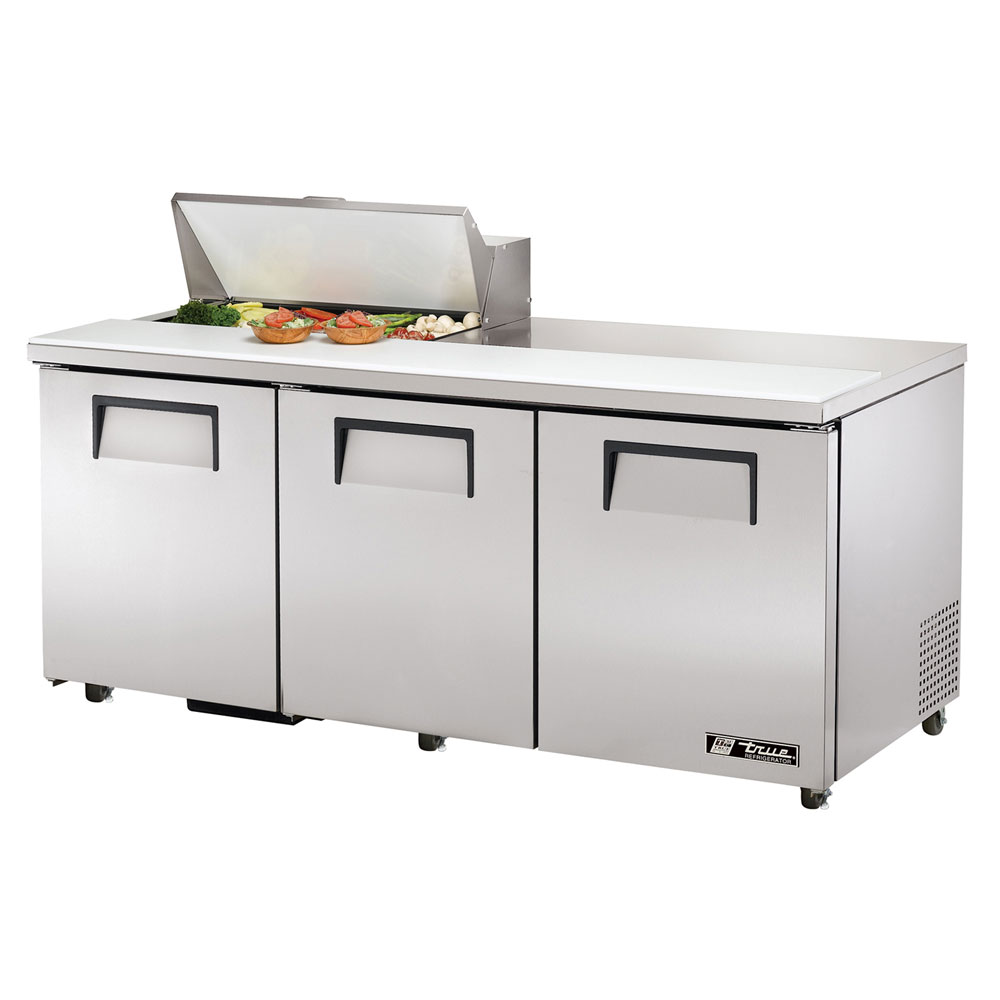 True TSSU-72-8-ADA 72.38" Sandwich/Salad Prep Table w/ Refrigerated Base, 115v