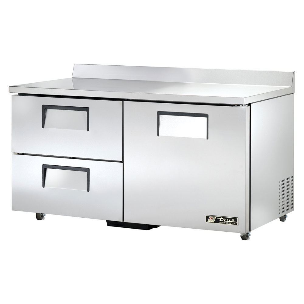 True TWT-60D-2-ADA 60.38" Work Top Refrigerator w/ (2) Sections & (2) Drawers, 115v