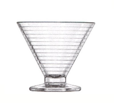 Libbey Glass 14000521 Fountainware Piccadilly Gelato Dish, 6.5-oz