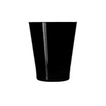 Libbey Glass 5120E Black Whiskey Shot Glass, 1.5-oz
