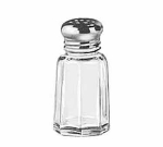 Libbey Glass 70017 Glass Salt Pepper Shaker w/ Stainless Steel Top, 1-oz