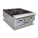 Black Diamond BDCTH-24 4-Burner Hot Plate - Heavy Duty, 100,000 BTU, Stainless, NG