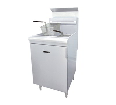 Black Diamond BDGF-150 LP Gas Fryer - (1) 70-lb Vat, Floor Model, LP