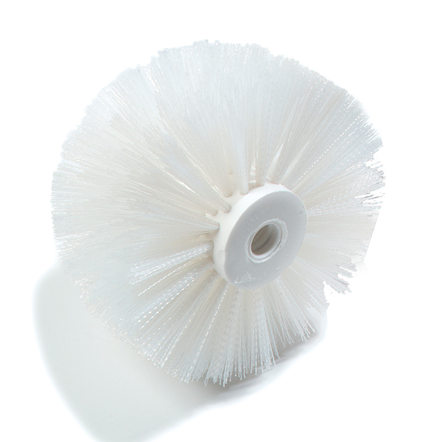 Carlisle 5 Round Vat/Cylinder Brush   Plastic/Polyester, White