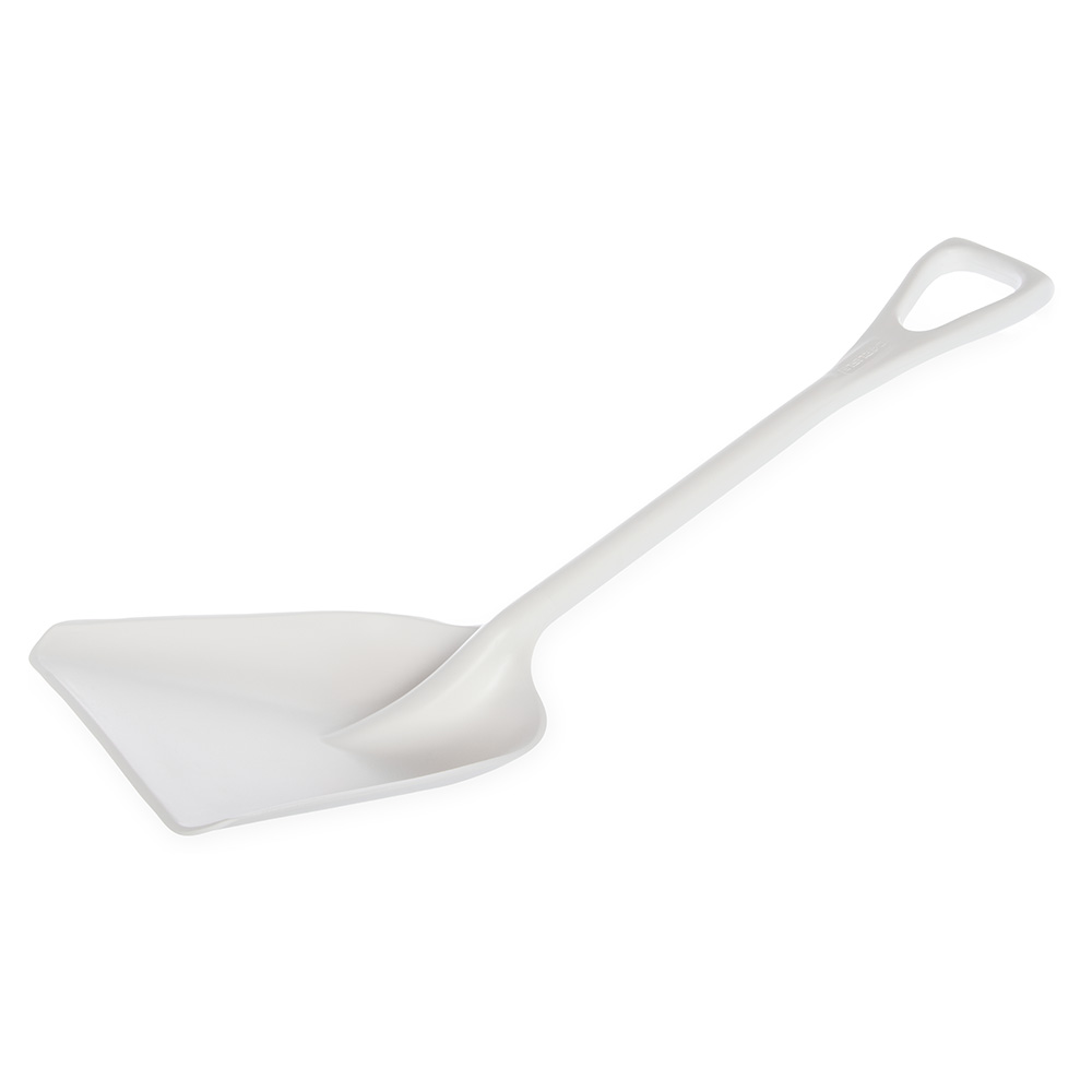 Carlisle 37 3/4 Foodservice Shovel   Polypropylene, White